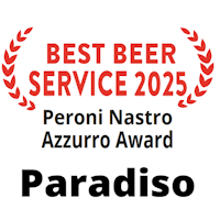 BEST BEER SERVICE 2025 PERONI NASTRO AZZURRRO AWARD